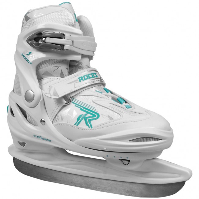 Roces Moody Ice 3.0 Girl White/Mint Ice Skates 450711 00001 30-35 Roces Moody Ice 3.0 Girl White/Mint Ice Skates 450711 00001 30-35