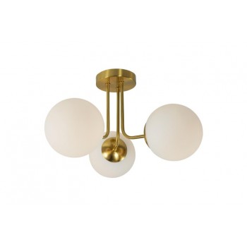 Ceiling light RAILE 3XE27 gold