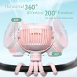 Momcozy portable stroller fan, pink