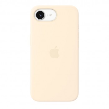 Apple iPhone 17e Silicone Case with MagSafe Vanilla