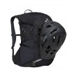 VAUDE Bike Alpin 23+5 backpack Sports backpack Black Polyamide, Polyurethane (PU), Polyester