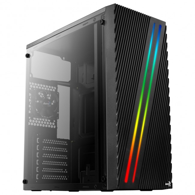 Aerocool Streak Midi Tower Black