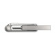 SanDisk Ultra Dual Drive Luxe USB flash drive 128 GB 3.2 Gen 1 (3.1 Gen 1) Stainless steel SanDisk Ultra Dual Drive Luxe USB flash drive 128 GB 3.2 Gen 1 (3.1 Gen 1) Stainless steel