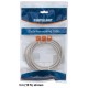 Intellinet Network Patch Cable, Cat6, 0.5m, Grey, CCA, U/UTP, PVC, RJ45, Gold Plated Contacts, Snagless, Booted, Lifetime Warranty, Polybag