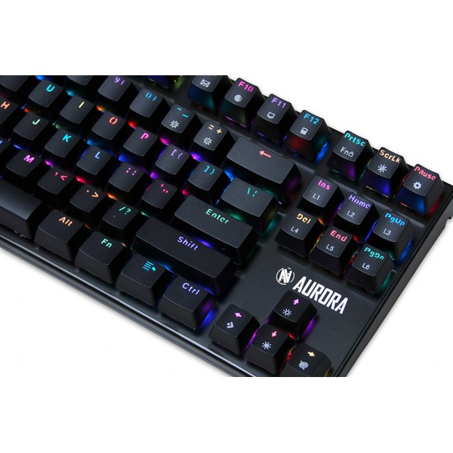 iBox IKGMK2R keyboard Gaming USB QWERTY US English Black iBox IKGMK2R keyboard Gaming USB QWERTY US English Black