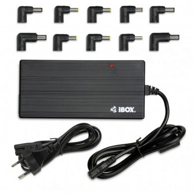 iBox IUZ90WA power adapter/inverter Indoor 90 W Black iBox IUZ90WA power adapter/inverter Indoor 90 W Black