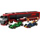 LEGO CITY 60445 F1 - Truck with RB20 & AMR24 F1 Cars
