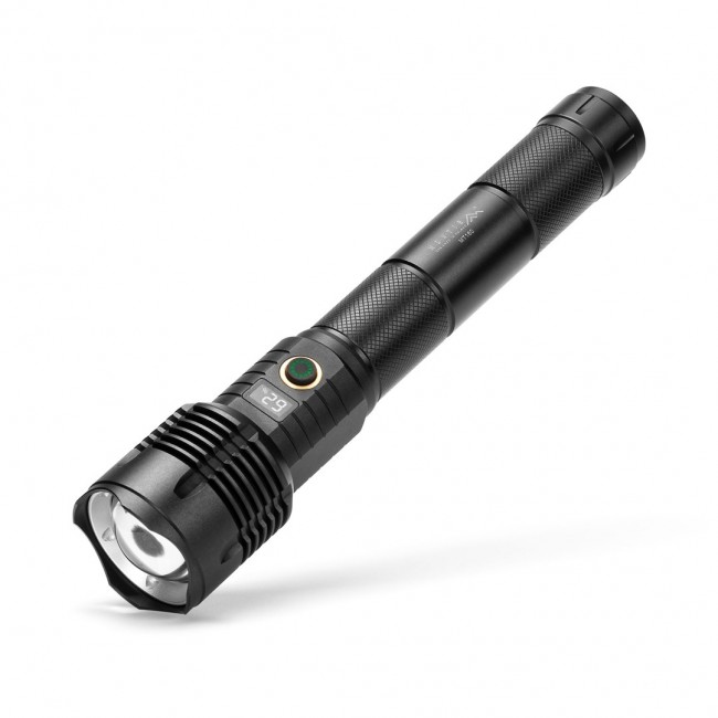 Montis Taktyczna ręczna latarka akumulatorowa LED MT160 Black Hand flashlight Montis Taktyczna ręczna latarka akumulatorowa LED MT160 Black Hand flashlight