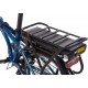 Snapp City-E folding electric bicycle, blue