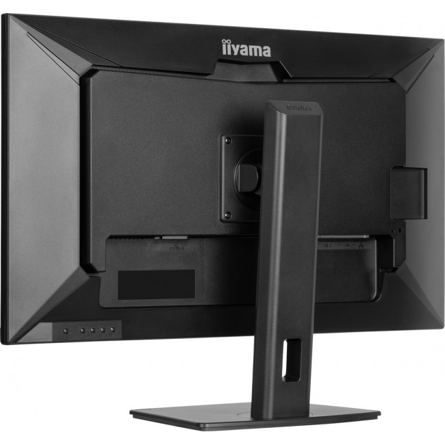 iiyama ProLite 32 QHD IPS technology panel with RJ45 (LAN), KVM Switch and USB-C Dock with 95W power delivery