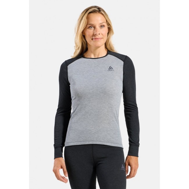 Odlo Set ACTIVE WARM ECO Special Set women's underwear set, size M, grey Odlo Set ACTIVE WARM ECO Special Set women's underwear set, size M, grey