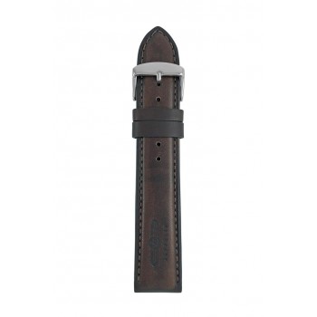 Leather strap Zeppelin brown, 22 mm