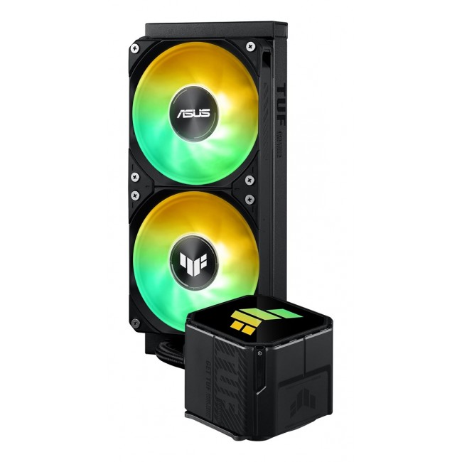 ASUS TUF GAMING LC III 240 ARGB Processor All-in-one liquid cooler 12 cm Black ASUS TUF GAMING LC III 240 ARGB Processor All-in-one liquid cooler 12 cm Black