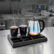 Adler AD 1354 Hotel kettle stainless steel 1.2 L + tray with cups black, steel Adler AD 1354 Hotel kettle stainless steel 1.2 L + tray with cups black, steel