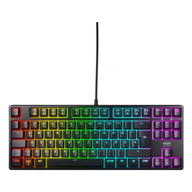 CHERRY K4V2 RGB, Tenkeyless mechanical gaming keyboard, German CHERRY K4V2 RGB, Tenkeyless mechanical gaming keyboard, German