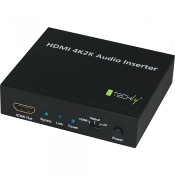 Techly HDMI 4K2K Audio Inserter
