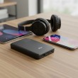 Powerbank 10 000mAh, 1x USB, 2x USB-C, 20W, QC4+, LCD screen, black Powerbank 10 000mAh, 1x USB, 2x USB-C, 20W, QC4+, LCD screen, black