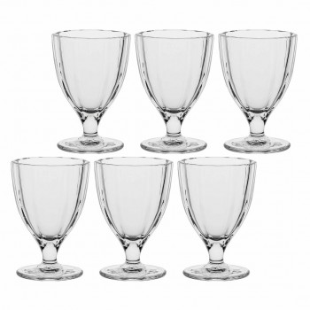 Set of 6 Amami glasses - Transparent, 300 ml