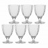 Set of 6 Amami glasses - Transparent, 300 ml