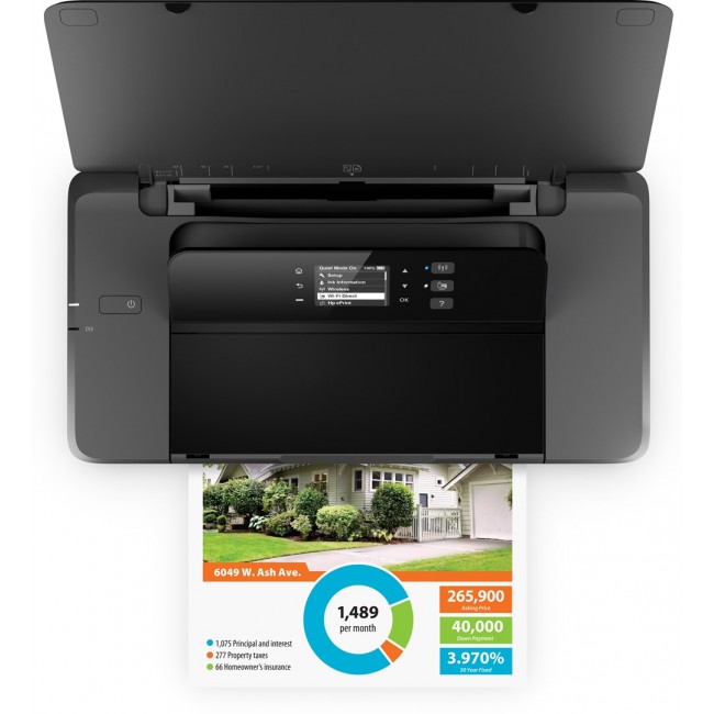 HP Officejet 200 inkjet printer Colour 4800 x 1200 DPI A4 Wi-Fi HP Officejet 200 inkjet printer Colour 4800 x 1200 DPI A4 Wi-Fi