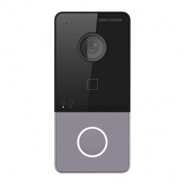 Hikvision DS-KV6113-WPE1(C) video intercom system 2 MP Black, Grey