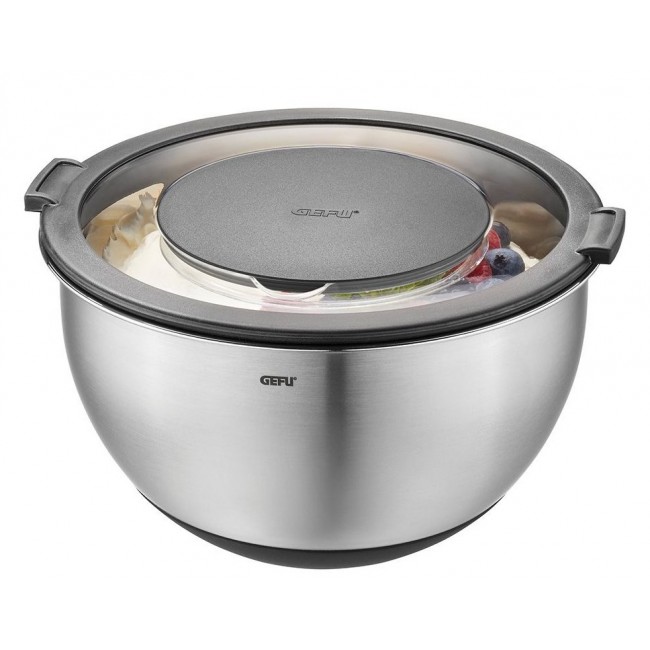 SET OF 2 BOWLS WITH LID GEFU MUOVO G-35055 SET OF 2 BOWLS WITH LID GEFU MUOVO G-35055