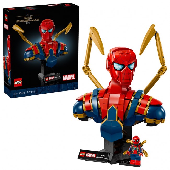 LEGO MARVEL 76326 Iron Spider-Man Bust