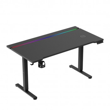Huzaro Hero 8.7 RGB Electric Gaming Desk Black
