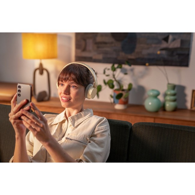 Philips TAH3209BG/00 headphones/headset Wireless Head-band Calls/Music Bluetooth Beige