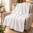 Esperanza EHB002 electric blanket 60 W White Fleece,Polyester
