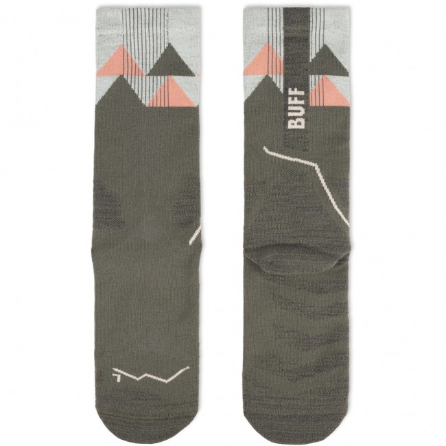 BUFF THERMONET Crew Socks TC, Olive L