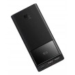 Baseus Star-Lord Power bank with display 20000mAh, 30 , USB-A, USB-C, microUSB + USB-A/USB-C cable Black