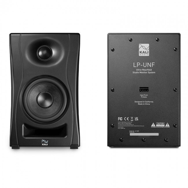 Kali Audio LP-UNF - a pair of Bluetooth monitor speakers (black)