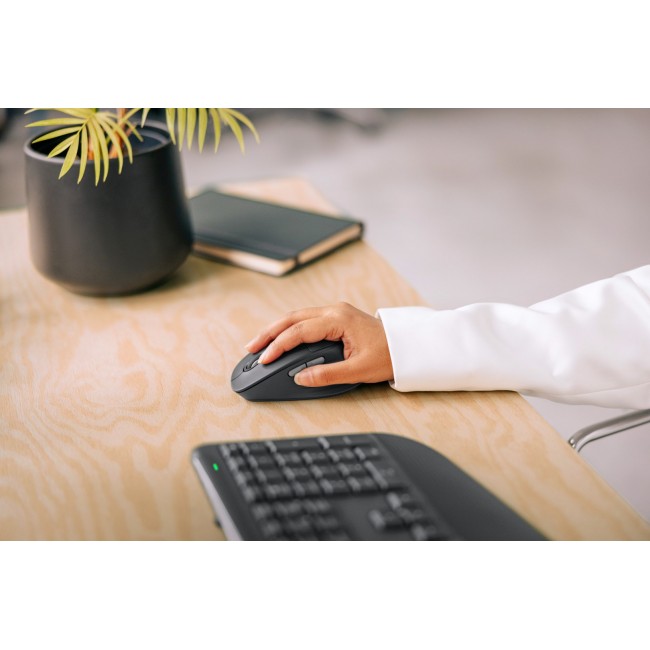 Logitech Signature Comfort Plus M850 L mouse Universal Right-hand RF Wireless + Bluetooth Optical 4000 DPI Logitech Signature Comfort Plus M850 L mouse Universal Right-hand RF Wireless + Bluetooth Optical 4000 DPI