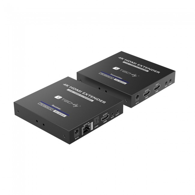 Techly IDATA-EXT-676 AV transmitter & receiver Black Techly IDATA-EXT-676 AV transmitter & receiver Black