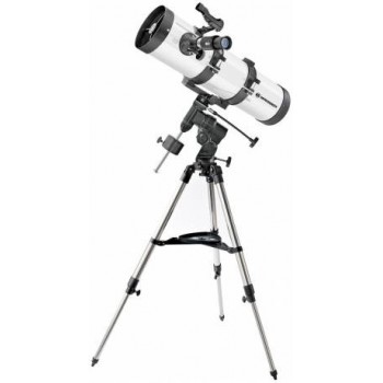 Bresser Optics 130/650 EQ3 Reflector 195x Black, White