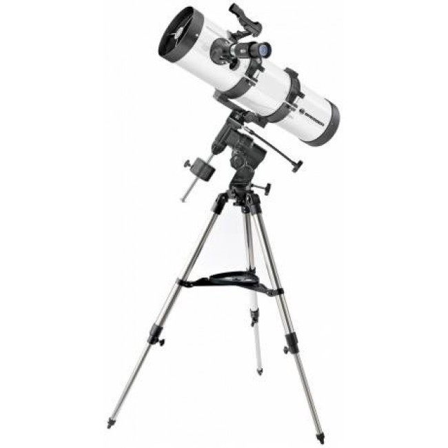 Bresser Optics 130/650 EQ3 Reflector 195x Black, White