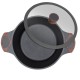 Resto Kitchenware Capella 4.6 L Round Black, Wood