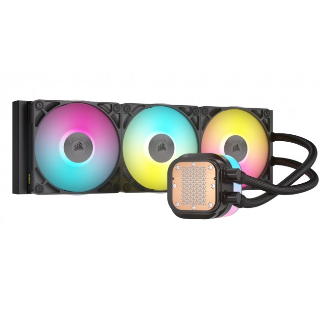 Corsair iCUE LINK TITAN RX RGB Processor All-in-one liquid cooler 12 cm Black 1 pc(s) Corsair iCUE LINK TITAN RX RGB Processor All-in-one liquid cooler 12 cm Black 1 pc(s)