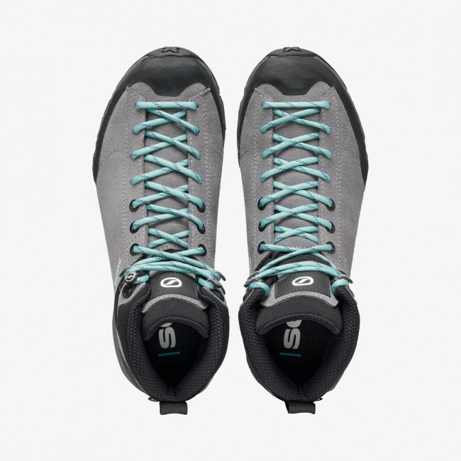 Scarpa MOJITO HIKE GTX WOMAN, 38, Smoke - Jade Scarpa MOJITO HIKE GTX WOMAN, 38, Smoke - Jade