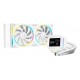 DeepCool LM240 WH Processor Liquid cooling kit 12 cm White 1 pc(s) DeepCool LM240 WH Processor Liquid cooling kit 12 cm White 1 pc(s)