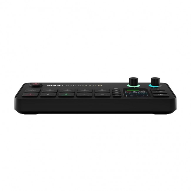 R DECaster Video S - video and audio production console, black