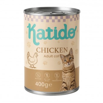 KATIDO Chicken - wet cat food - 400g