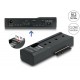 DeLOCK USB Type-C Converter for 1 x M.2 NVMe SSD + 1 x SATA SSD / HDD with Clone Function