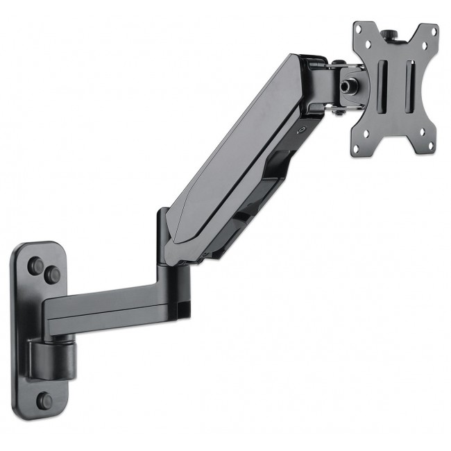 Manhattan TV & Monitor Mount, Wall, Spring Arm, 1 screen, Screen Sizes: 17-32