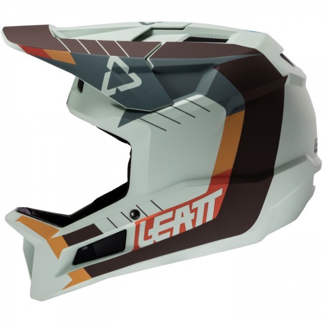 LEATT MTB Gravity 2.0 V25 Full-Face Cycling Helmet Size M mint LEATT MTB Gravity 2.0 V25 Full-Face Cycling Helmet Size M mint