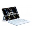 Inateck KB04122 QWERTZ Bluetooth Blue