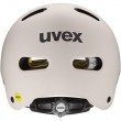 UVEX Kid 4 Style MIPS kids cycling helmet, warm grey matt