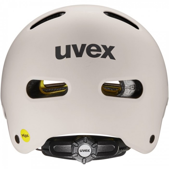 UVEX Kid 4 Style MIPS kids cycling helmet, warm grey matt
