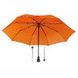 EuroSCHIRM light trek automatic Orange Fiberglass Polyester Compact Rain umbrella